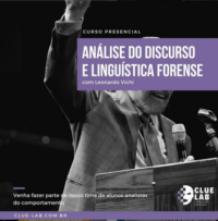 Curso presencial: ANÁLISE DO DISCURSO E LINGUÍSTICA FORENSE