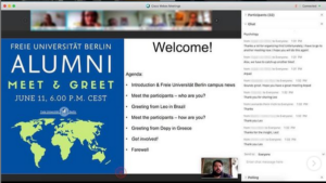 Leia mais sobre o artigo Freie Universität – Alumni – Meet and Greet